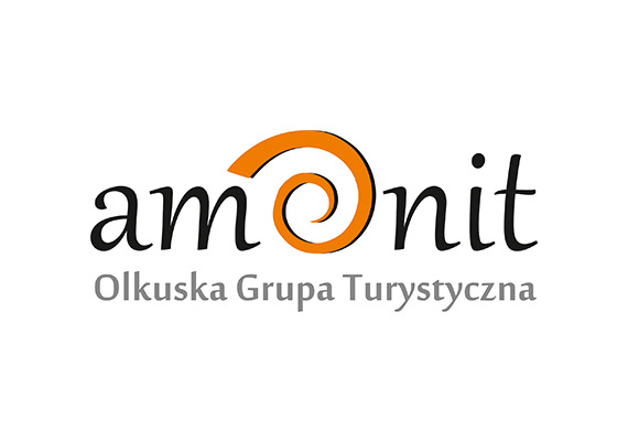 Logotyp wykonany na zlecenie Olkuskiej Grupy Turystycznej AMONIT.